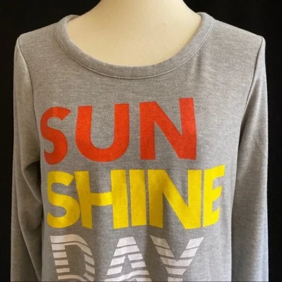 Gray Chaser Long Sleeve Graphic Sweatshirt (NWT) - Picture 3 of 7